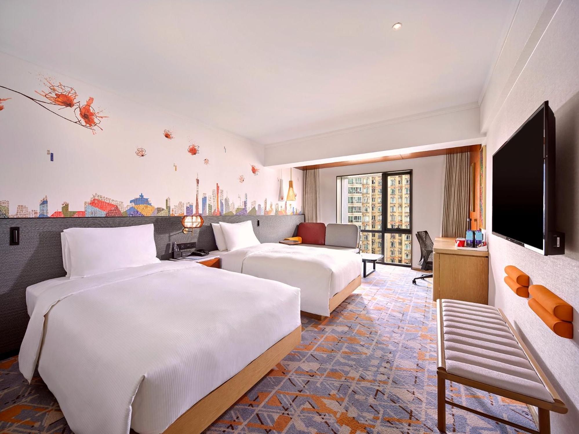 Hilton Garden Inn Guangzhou Tianhe المظهر الخارجي الصورة