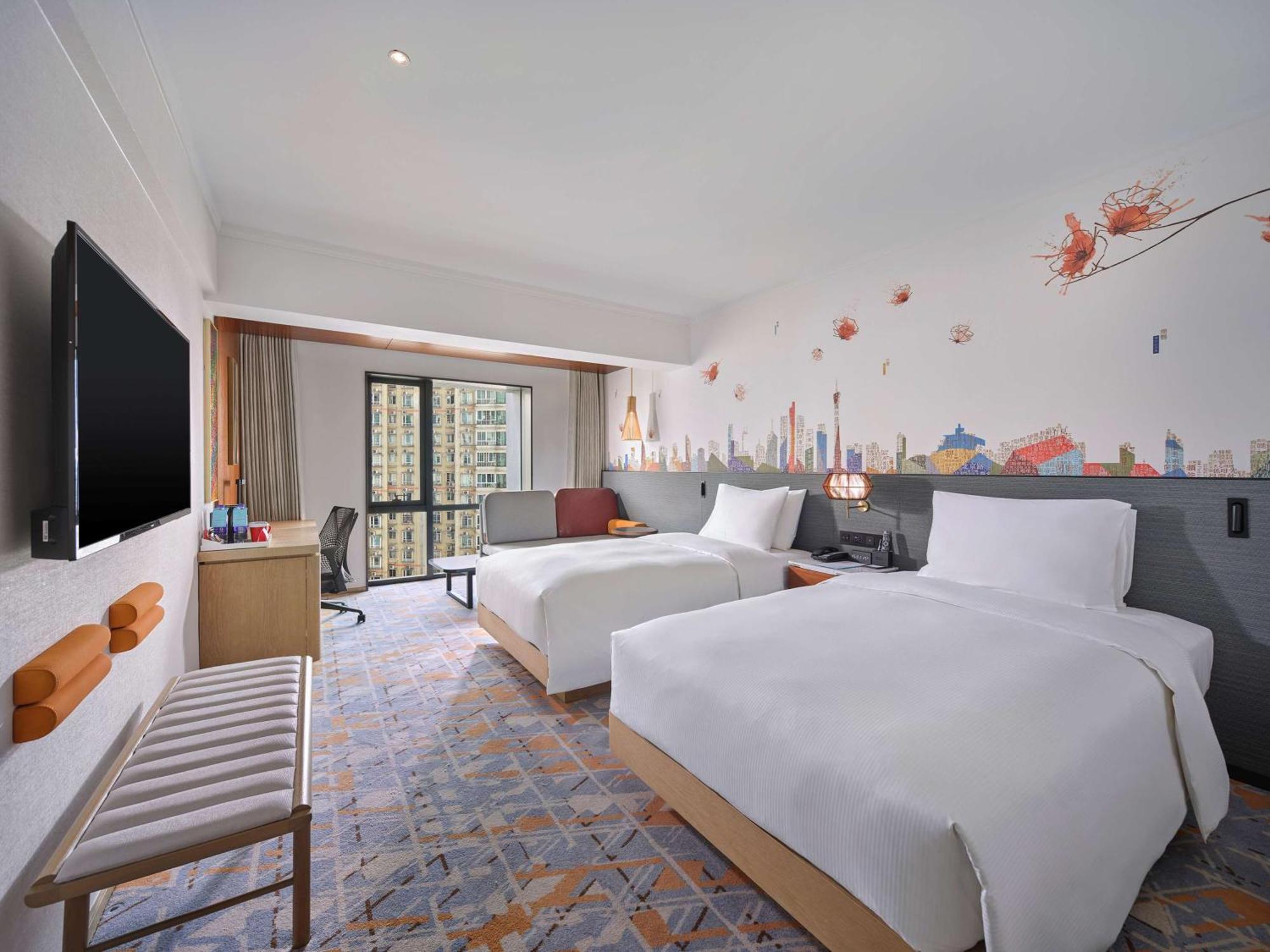 Hilton Garden Inn Guangzhou Tianhe المظهر الخارجي الصورة